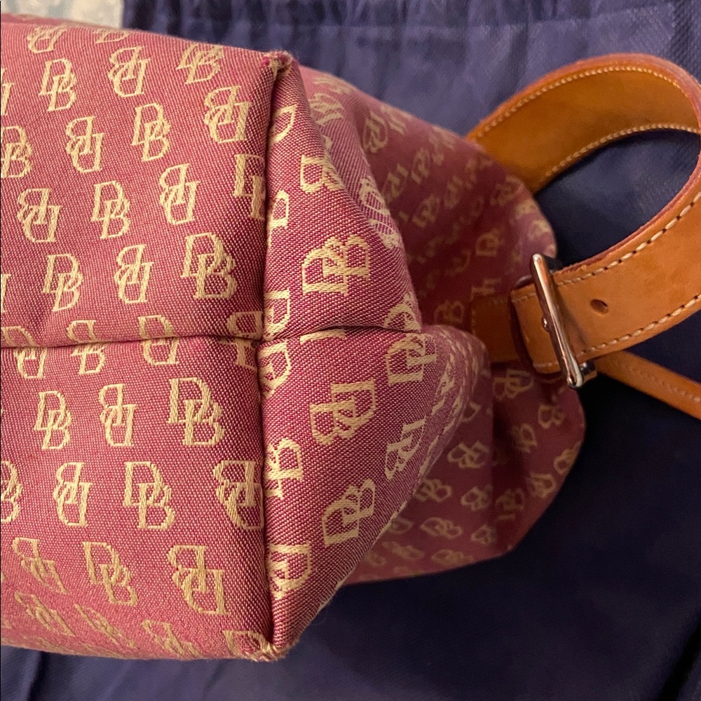 Dooney & Bourke Pink Monogram Bag with dust bag - Picture 6 of 9